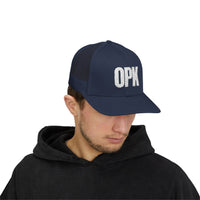 OPK Snapback Trucker Cap - Perfect for Travel Lovers