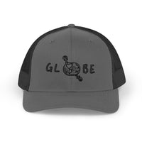 Globe Design Snapback Trucker Cap - Perfect for Travel Lovers