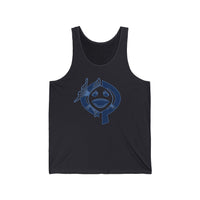 OPK Piranha Graphic Unisex Jersey Tank Top - Fun and Stylish Summer Wear