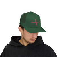 Stylish Snapback Trucker Cap with Unique Design - Perfect Gift for Outdoors & Everyday Wear