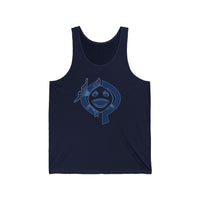 OPK Piranha Graphic Unisex Jersey Tank Top - Fun and Stylish Summer Wear