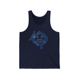 OPK Piranha Graphic Unisex Jersey Tank Top - Fun and Stylish Summer Wear