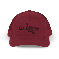 Globe Design Snapback Trucker Cap - Perfect for Travel Lovers