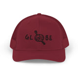 Globe Design Snapback Trucker Cap - Perfect for Travel Lovers