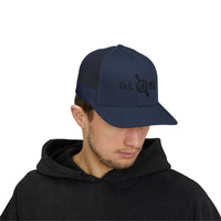Globe Design Snapback Trucker Cap - Perfect for Travel Lovers