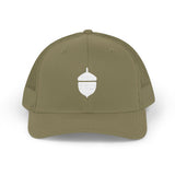 Oaky Dokey Embroidered Acorn Snapback Trucker Cap - Casual & Stylish Outdoor Hat