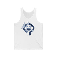 OPK Piranha Graphic Unisex Jersey Tank Top - Fun and Stylish Summer Wear