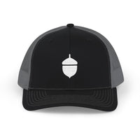 Oaky Dokey Embroidered Acorn Snapback Trucker Cap - Casual & Stylish Outdoor Hat