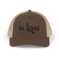 Globe Design Snapback Trucker Cap - Perfect for Travel Lovers