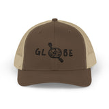 Globe Design Snapback Trucker Cap - Perfect for Travel Lovers