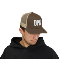 OPK Snapback Trucker Cap - Perfect for Travel Lovers