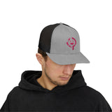 OPK Piranha Neon Fin Snapback Trucker Cap - Fun Summer Hat for Beach Lovers