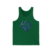 OPK Piranha Graphic Unisex Jersey Tank Top - Fun and Stylish Summer Wear