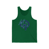 OPK Piranha Graphic Unisex Jersey Tank Top - Fun and Stylish Summer Wear
