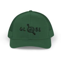 Globe Design Snapback Trucker Cap - Perfect for Travel Lovers