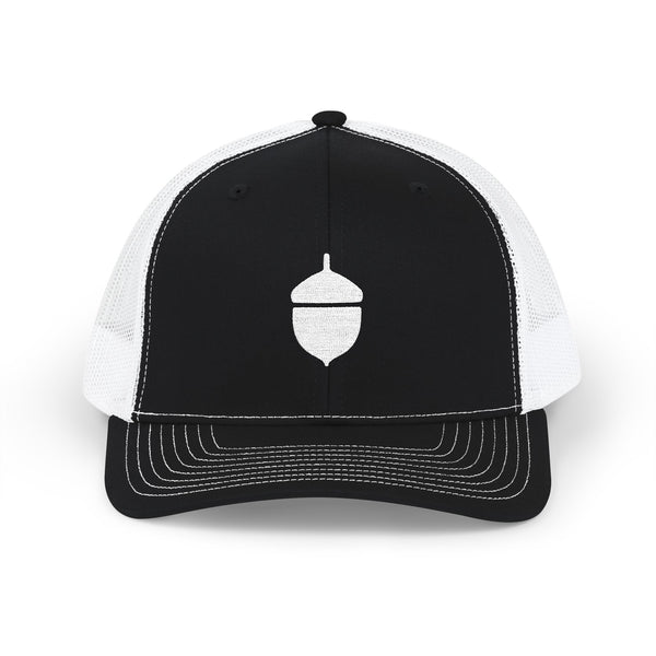Oaky Dokey Embroidered Acorn Snapback Trucker Cap - Casual & Stylish Outdoor Hat
