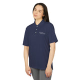 Social Cascade Embroidered Performance Polo