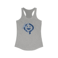 OPK Piranha Graphic Racerback Tank for Women - Perfect for Beach Days & Casual Outings