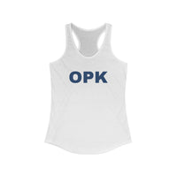 OPK Graphic Racerback Tank for Women - Perfect for Beach Days & Casual Outings