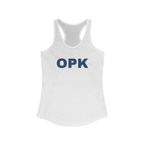 OPK Graphic Racerback Tank for Women - Perfect for Beach Days & Casual Outings