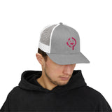 OPK Piranha Neon Fin Snapback Trucker Cap - Fun Summer Hat for Beach Lovers