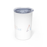 Social Cascade 11oz Insulated Tumbler — Gradient Logo Stainless Travel Cup
