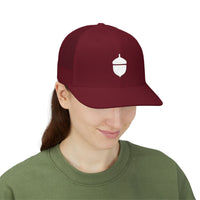 Oaky Dokey Embroidered Acorn Snapback Trucker Cap - Casual & Stylish Outdoor Hat