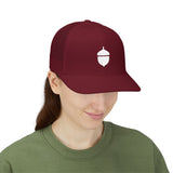 Oaky Dokey Embroidered Acorn Snapback Trucker Cap - Casual & Stylish Outdoor Hat
