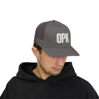 OPK Snapback Trucker Cap - Perfect for Travel Lovers