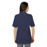 Social Cascade Embroidered Performance Polo