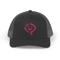 OPK Piranha Neon Fin Snapback Trucker Cap - Fun Summer Hat for Beach Lovers