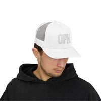 OPK Snapback Trucker Cap - Perfect for Travel Lovers