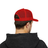 Globe Design Snapback Trucker Cap - Perfect for Travel Lovers