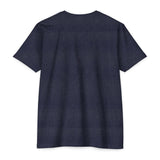 Social Cascade Gradient T-Shirt — Minimalist Logo Tee