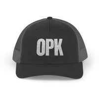 OPK Snapback Trucker Cap - Perfect for Travel Lovers