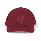 OPK Piranha Neon Fin Snapback Trucker Cap - Fun Summer Hat for Beach Lovers