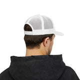 OPK Piranha Neon Fin Snapback Trucker Cap - Fun Summer Hat for Beach Lovers