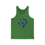OPK Piranha Graphic Unisex Jersey Tank Top - Fun and Stylish Summer Wear