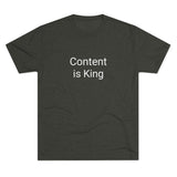 Content is King Word Shirt