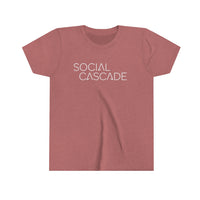 Social Cascade Youth Short Sleeve Tee