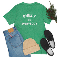 Philly vs Everybody Jersey Short Sleeve Tee