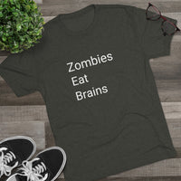 Zombies Eat Brains Word Shirt