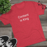 Content is King Word Shirt