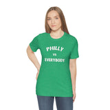 Philly vs Everybody Jersey Short Sleeve Tee