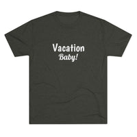 Vacation Baby Word Shirt