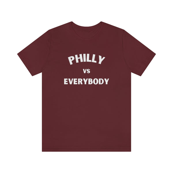 Philly vs Everybody Jersey Short Sleeve Tee