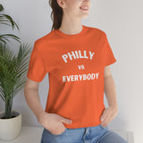 Philly vs Everybody Jersey Short Sleeve Tee