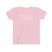 Social Cascade "A" Youth Short Sleeve Tee