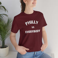 Philly vs Everybody Jersey Short Sleeve Tee