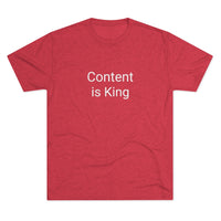 Content is King Word Shirt